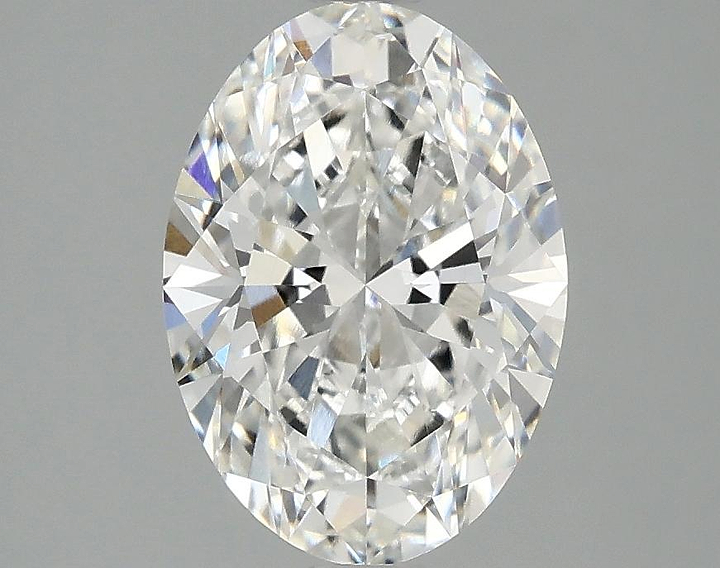 2.07 Carat Oval Shaped Ideal Cut VVS2 IGI Certified Lab Grown Diamond