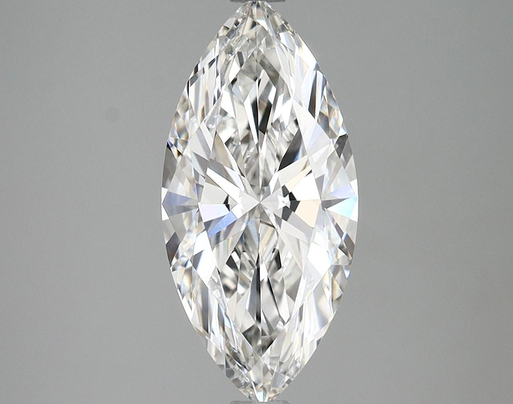 1.99 Carat Marquise Shaped Excellent Cut VVS2 IGI Certified Lab Grown Diamond