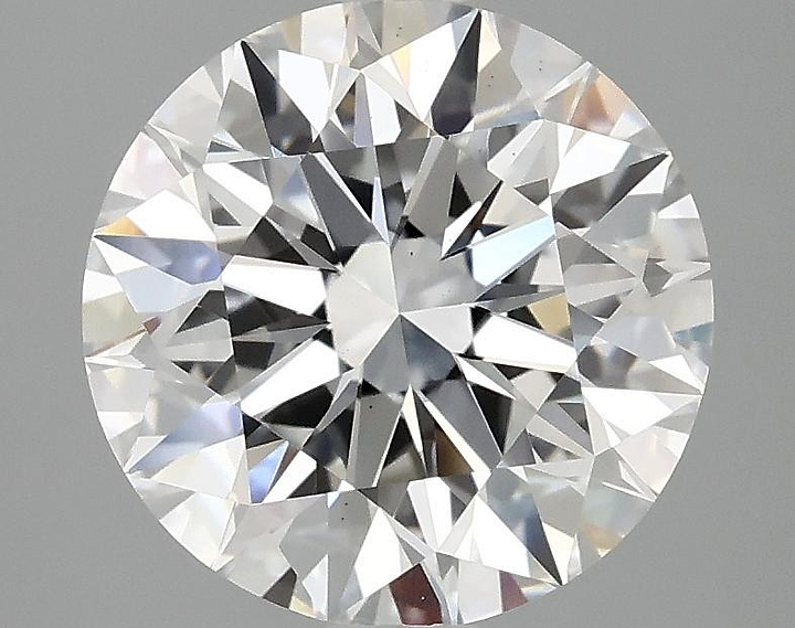 3.09 Carat Round Shaped Ideal Cut VS2 IGI Certified Lab Grown Diamond