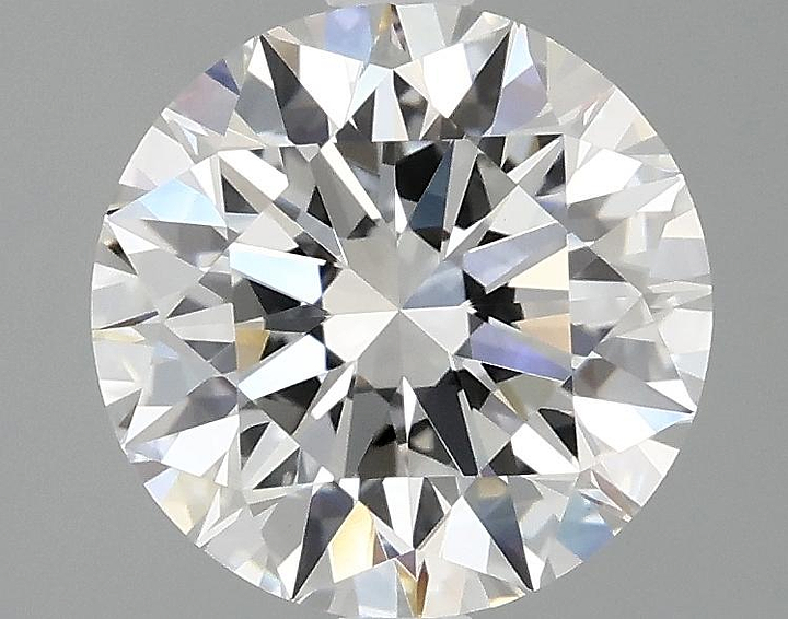 2.56 Carat Round Shaped Excellent Cut VVS2 IGI Certified Lab Grown Diamond