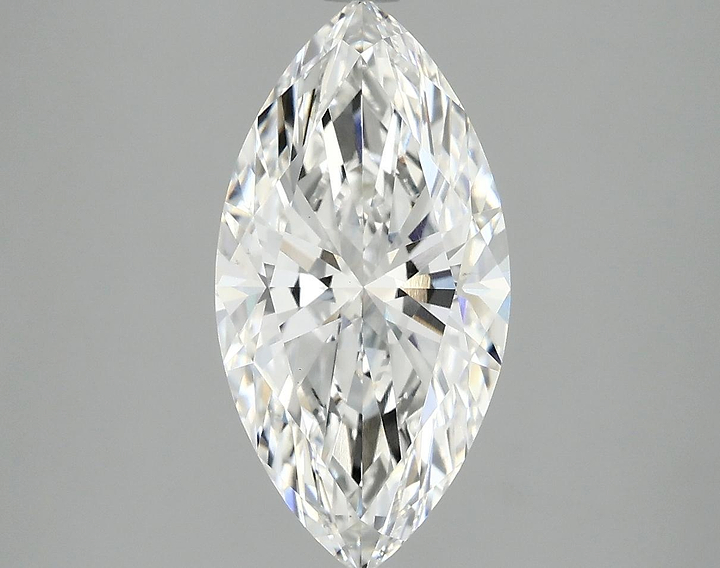 2.53 Carat Marquise Shaped Ideal Cut VS1 IGI Certified Lab Grown Diamond