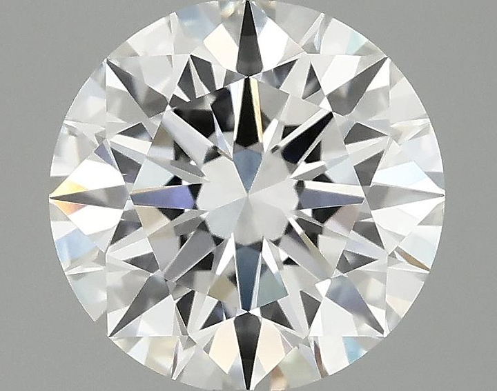 2.07 Carat Round Shaped Ideal Cut VVS2 IGI Certified Lab Grown Diamond