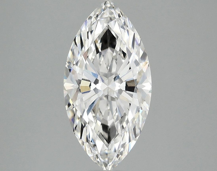 2.08 Carat Marquise Shaped Ideal Cut VVS2 IGI Certified Lab Grown Diamond