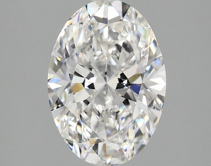 2.1 Carat Oval Shaped Ideal Cut VVS2 IGI Certified Lab Grown Diamond