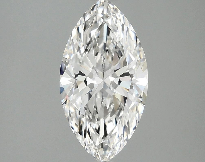 1.85 Carat Marquise Shaped Excellent Cut VVS2 IGI Certified Lab Grown Diamond