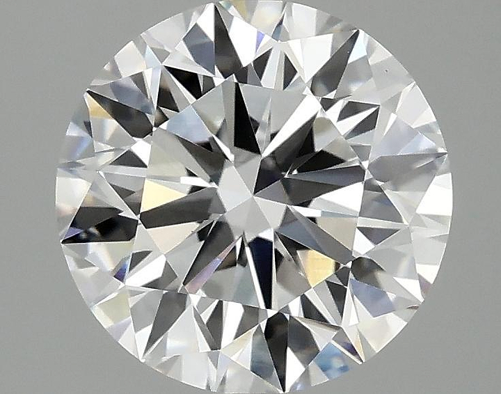 2.55 Carat Round Shaped Ideal Cut VS1 IGI Certified Lab Grown Diamond
