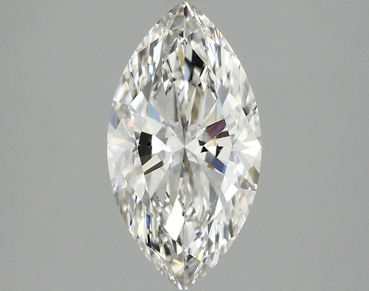 2.01 Carat Marquise Shaped Excellent Cut VVS2 IGI Certified Lab Grown Diamond