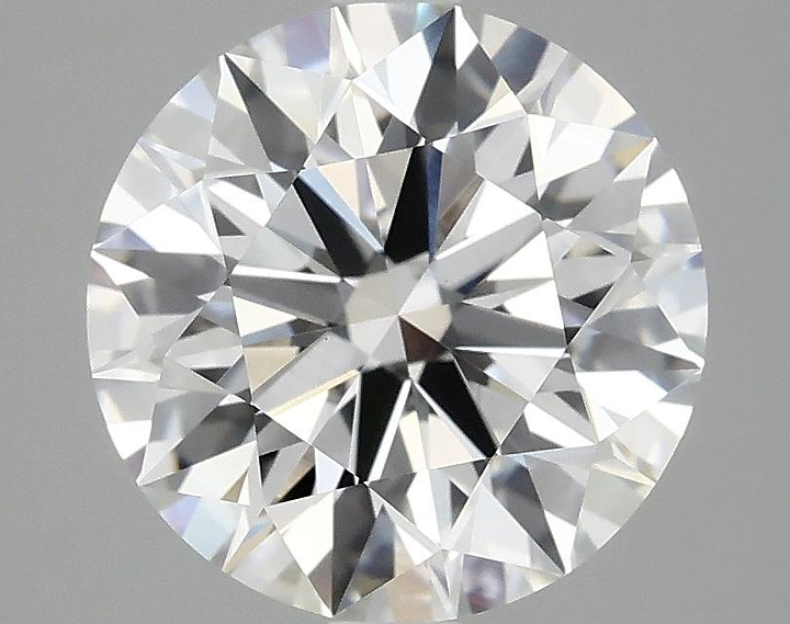 3.03 Carat Round Shaped Ideal Cut VVS2 IGI Certified Lab Grown Diamond