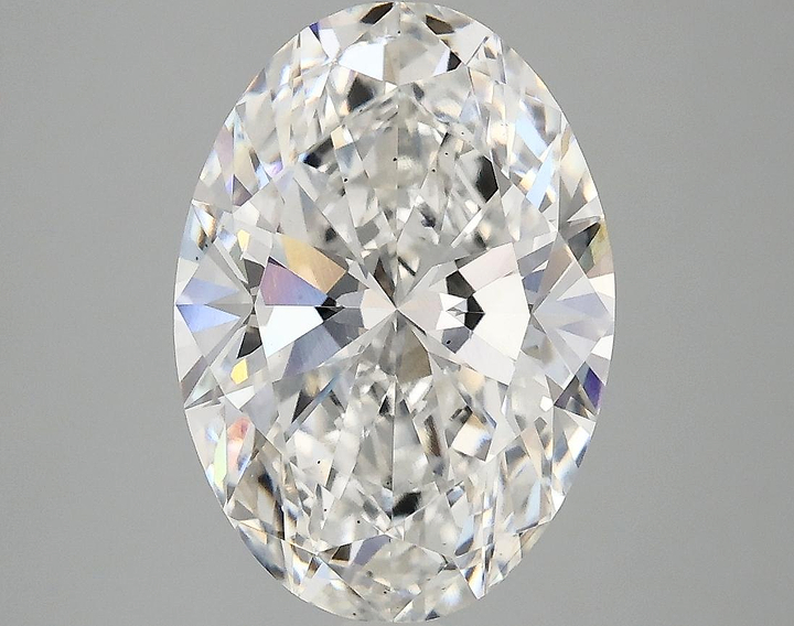 3.7 Carat Oval Shaped Ideal Cut VS2 IGI Certified Lab Grown Diamond