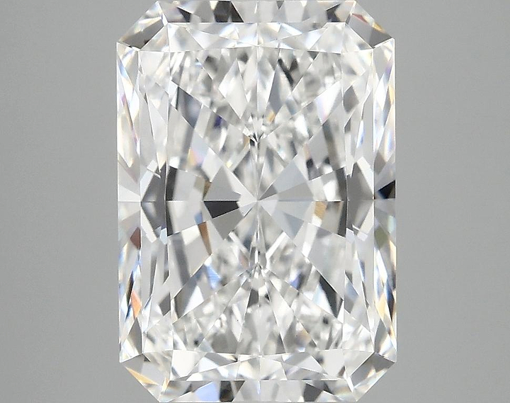 4.09 Carat Radiant Shaped Ideal Cut VVS2 IGI Certified Lab Grown Diamond