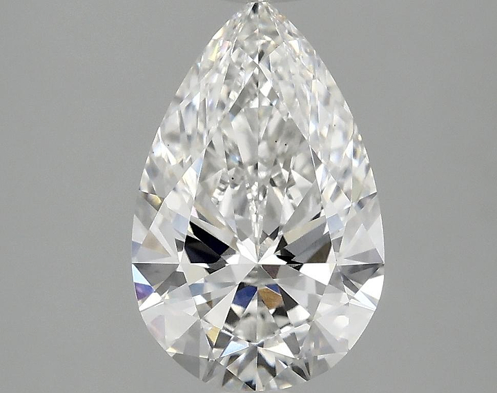 2.01 Carat Pear Shaped Ideal Cut VS1 IGI Certified Lab Grown Diamond