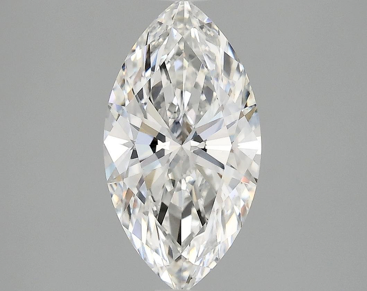 2.0 Carat Marquise Shaped Excellent Cut VVS2 IGI Certified Lab Grown Diamond