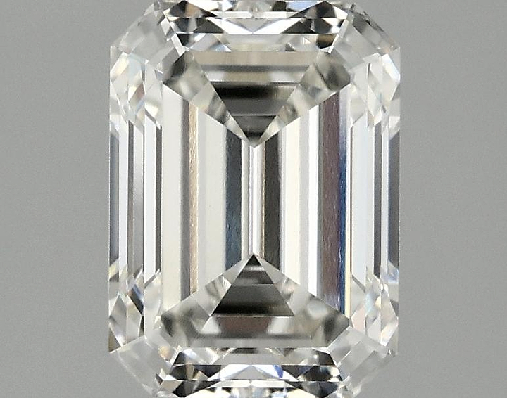2.09 Carat Emerald Shaped Excellent Cut VVS2 IGI Certified Lab Grown Diamond