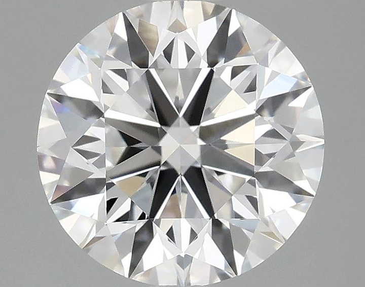 2.52 Carat Round Shaped Excellent Cut VVS2 IGI Certified Lab Grown Diamond