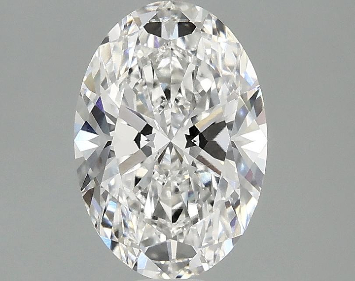 1.57 Carat Oval Shaped Ideal Cut VVS2 IGI Certified Lab Grown Diamond