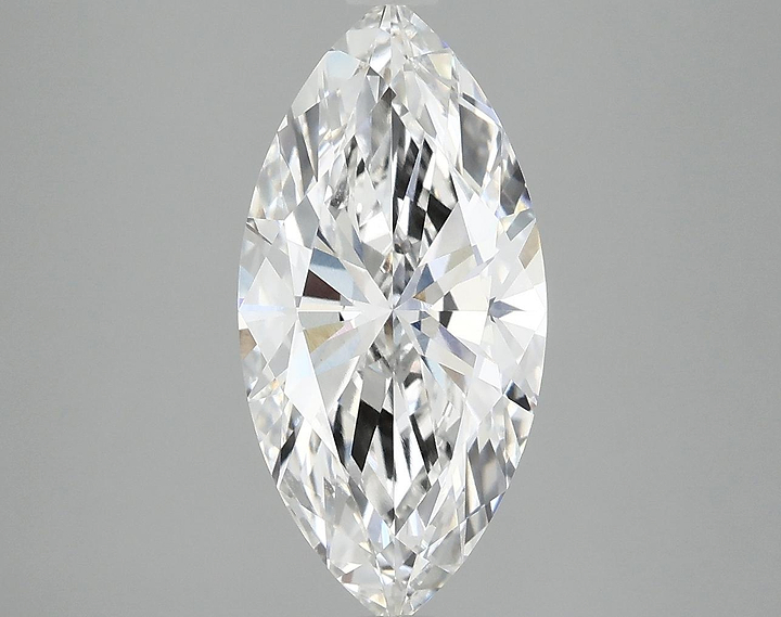 2.98 Carat Marquise Shaped Excellent Cut VVS2 IGI Certified Lab Grown Diamond