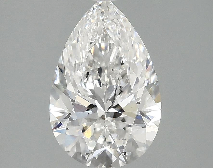 1.74 Carat Pear Shaped Ideal Cut VS1 IGI Certified Lab Grown Diamond