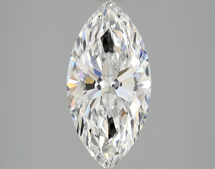 1.98 Carat Marquise Shaped Ideal Cut VVS2 IGI Certified Lab Grown Diamond
