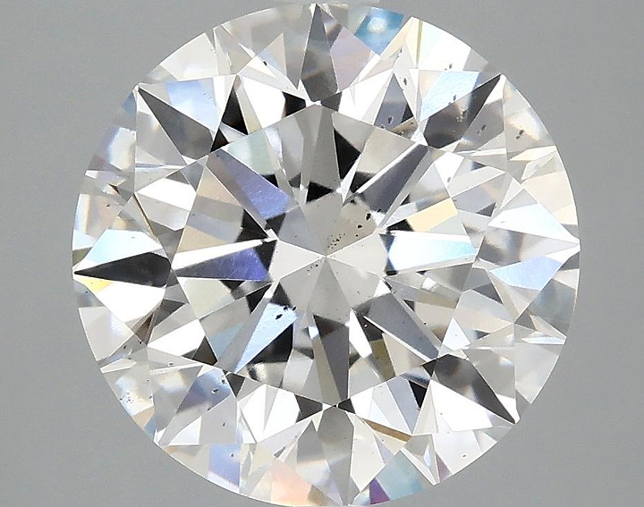 5.03 Carat Round Shaped Ideal Cut SI1 IGI Certified Lab Grown Diamond