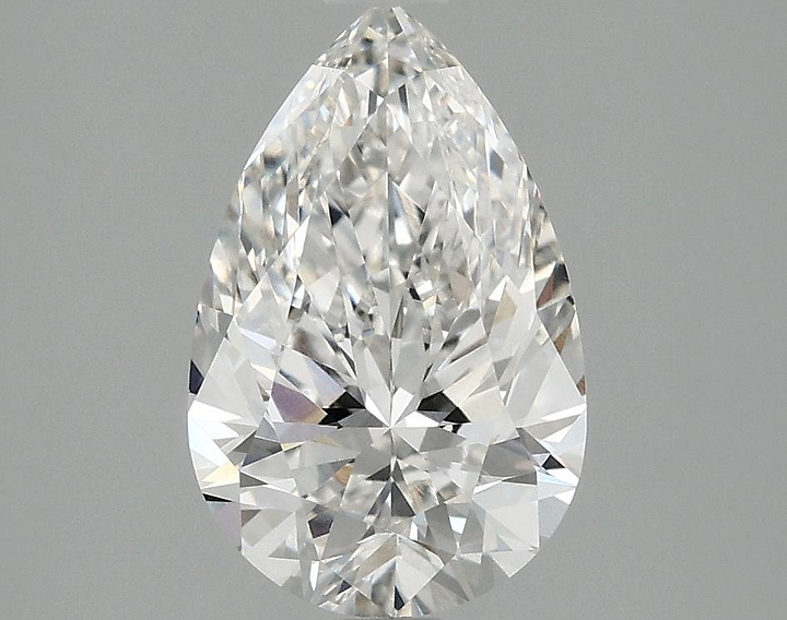 2.04 Carat Pear Shaped Ideal Cut VVS2 IGI Certified Lab Grown Diamond