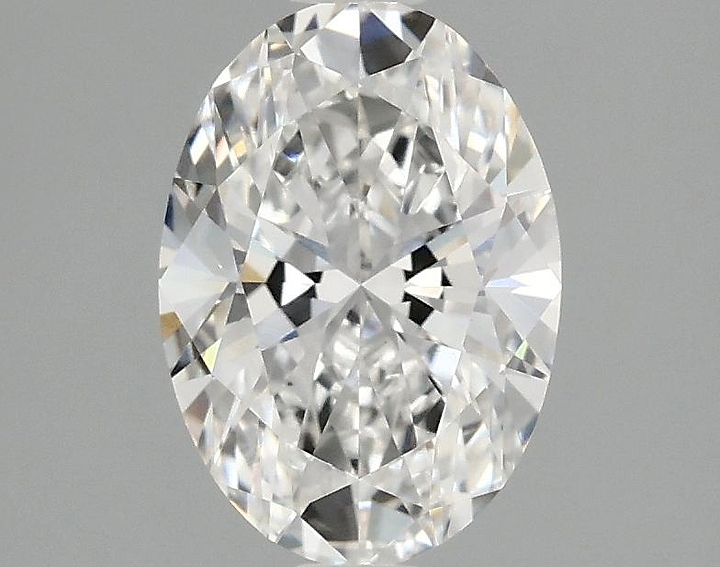 1.54 Carat Oval Shaped Ideal Cut VVS2 IGI Certified Lab Grown Diamond