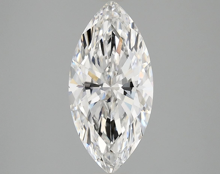 2.02 Carat Marquise Shaped Excellent Cut VVS2 IGI Certified Lab Grown Diamond