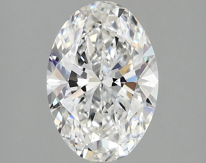 1.58 Carat Oval Shaped Ideal Cut VS1 IGI Certified Lab Grown Diamond