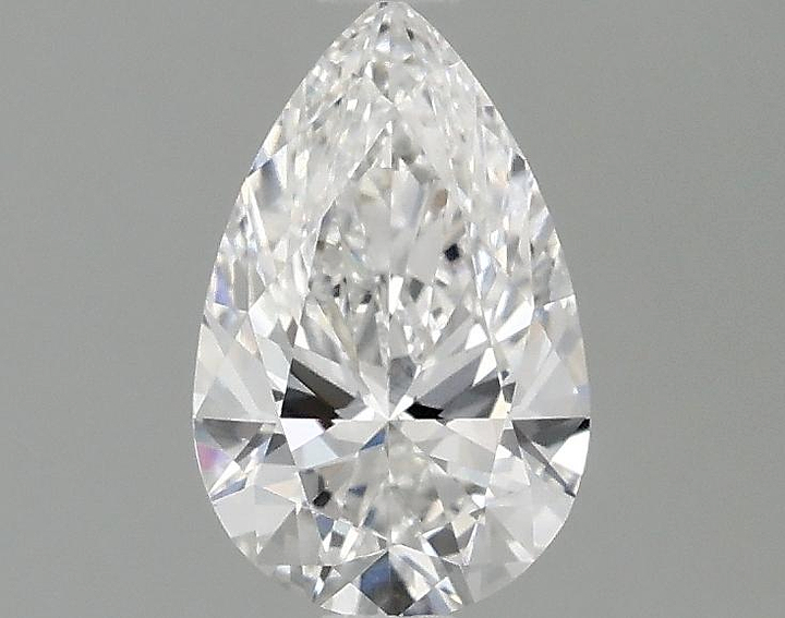 0.97 Carat Pear Shaped Ideal Cut VVS2 IGI Certified Lab Grown Diamond