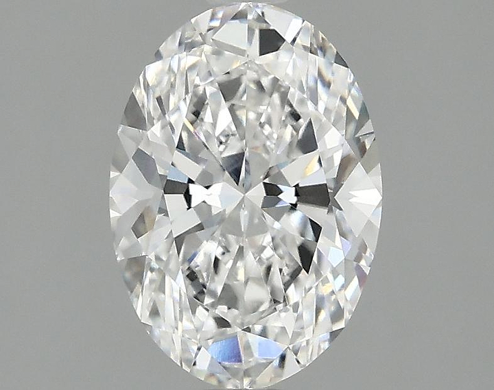 1.55 Carat Oval Shaped Ideal Cut VVS2 IGI Certified Lab Grown Diamond