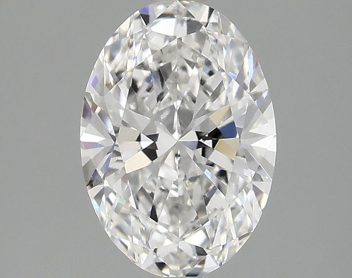 1.4 Carat Oval Shaped Ideal Cut VVS2 IGI Certified Lab Grown Diamond