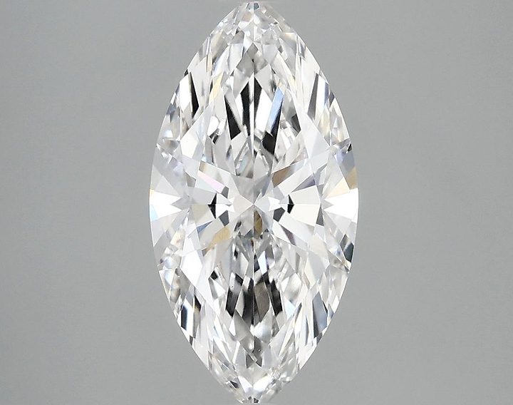1.92 Carat Marquise Shaped Ideal Cut VVS2 IGI Certified Lab Grown Diamond