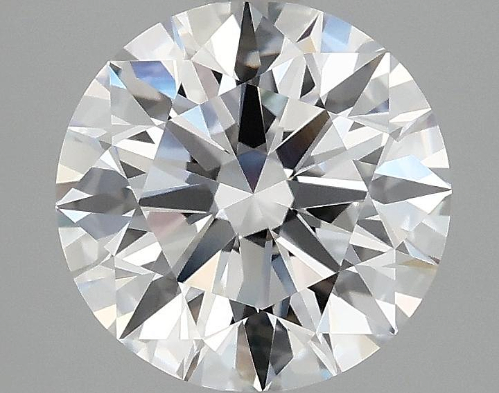 2.58 Carat Round Shaped Ideal Cut VVS2 IGI Certified Lab Grown Diamond