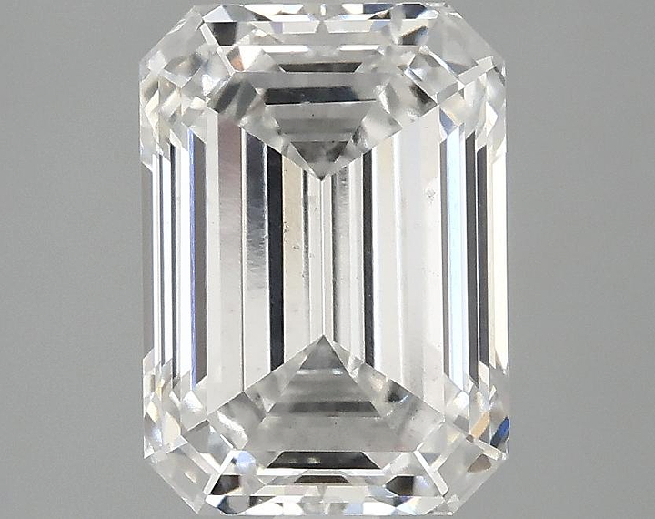 2.99 Carat Emerald Shaped Ideal Cut VS2 IGI Certified Lab Grown Diamond