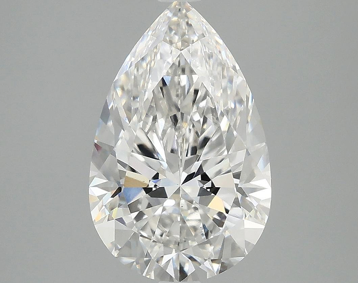 3.02 Carat Pear Shaped Ideal Cut VS1 IGI Certified Lab Grown Diamond
