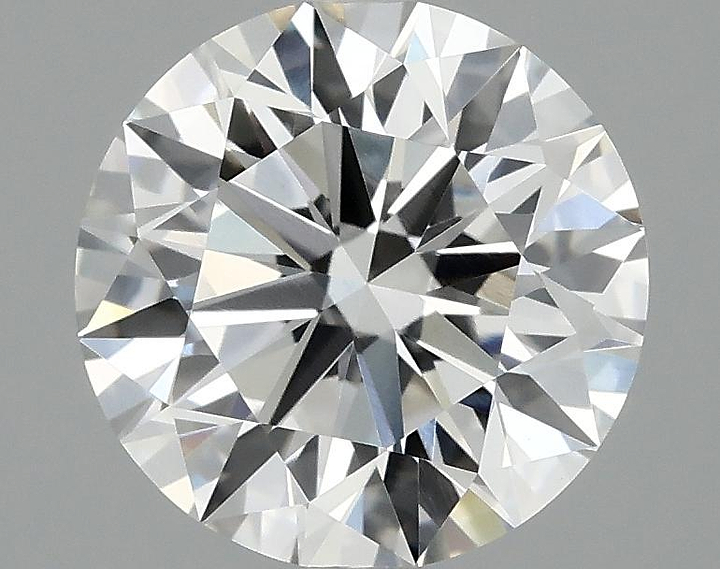 2.1 Carat Round Shaped Ideal Cut VVS2 IGI Certified Lab Grown Diamond