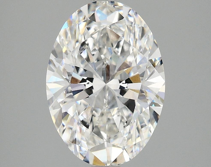 3.09 Carat Oval Shaped Ideal Cut VVS2 IGI Certified Lab Grown Diamond