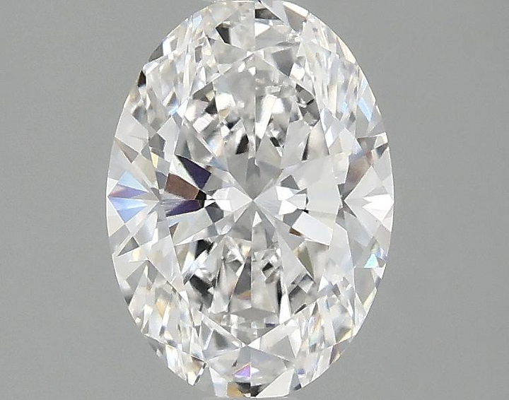 1.51 Carat Oval Shaped Ideal Cut VVS2 IGI Certified Lab Grown Diamond