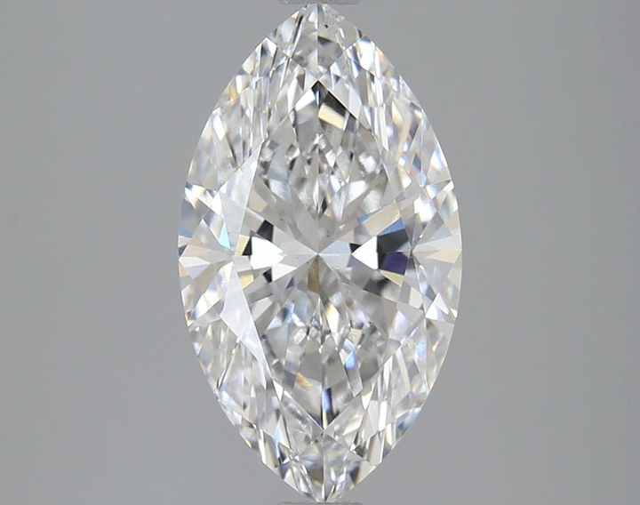 2.58 Carat Marquise Shaped Excellent Cut SI1 IGI Certified Lab Grown Diamond
