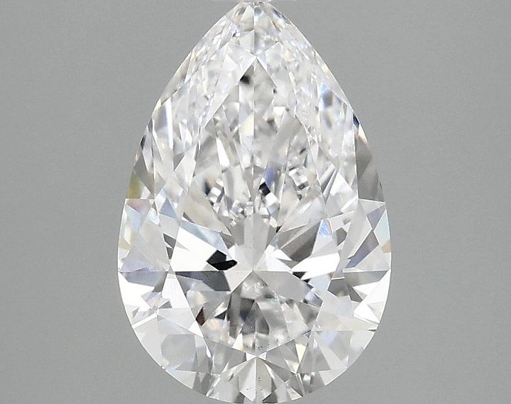 2.05 Carat Pear Shaped Excellent Cut VS1 IGI Certified Lab Grown Diamond
