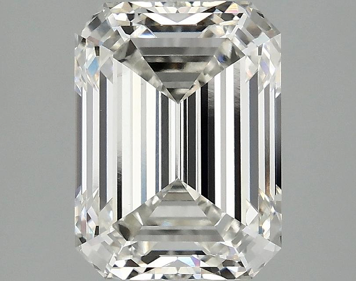 3.04 Carat Emerald Shaped Excellent Cut VS1 IGI Certified Lab Grown Diamond