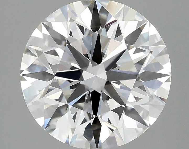 2.97 Carat Round Shaped Ideal Cut VVS2 IGI Certified Lab Grown Diamond