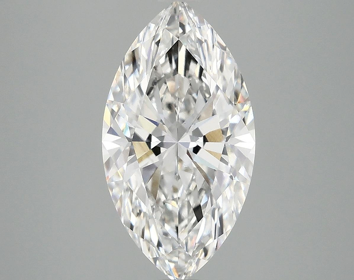 3.08 Carat Marquise Shaped Excellent Cut VS1 IGI Certified Lab Grown Diamond
