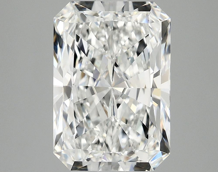 4.02 Carat Radiant Shaped Ideal Cut VVS2 IGI Certified Lab Grown Diamond
