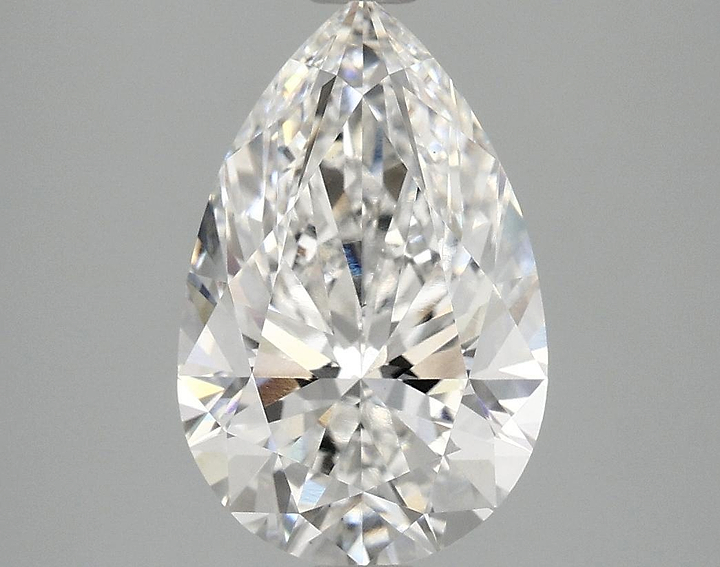3.09 Carat Pear Shaped Ideal Cut VS1 IGI Certified Lab Grown Diamond