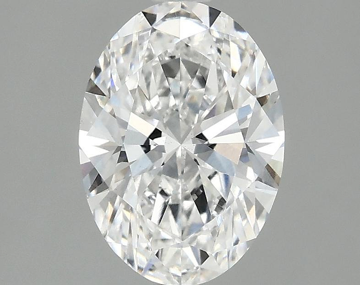 1.55 Carat Oval Shaped Ideal Cut VS2 IGI Certified Lab Grown Diamond