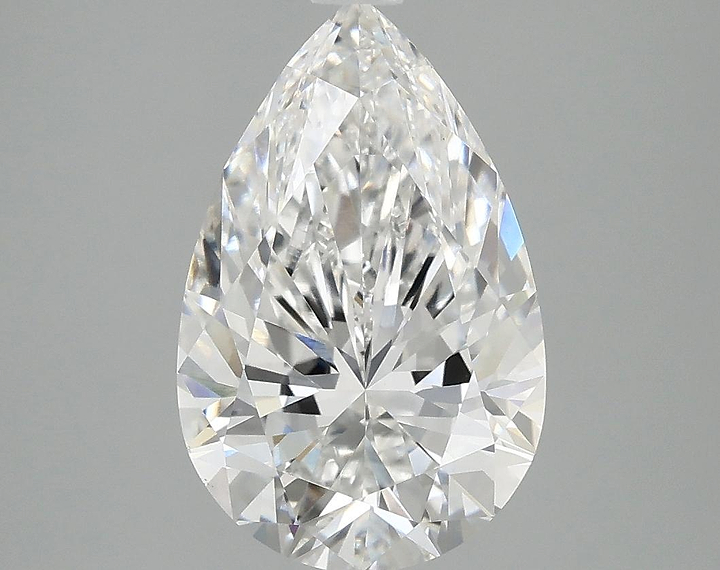 3.1 Carat Pear Shaped Ideal Cut VS1 IGI Certified Lab Grown Diamond