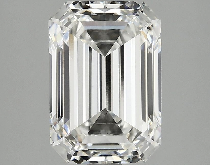 2.82 Carat Emerald Shaped Ideal Cut VS1 IGI Certified Lab Grown Diamond