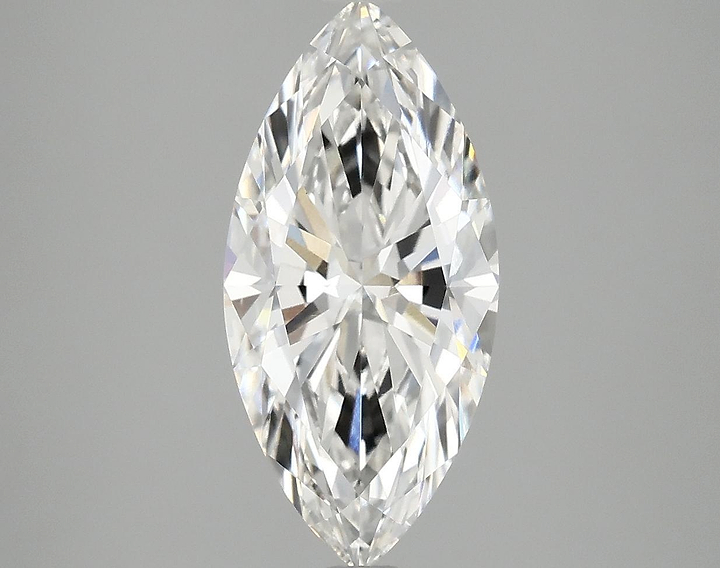 2.46 Carat Marquise Shaped Excellent Cut VVS2 IGI Certified Lab Grown Diamond