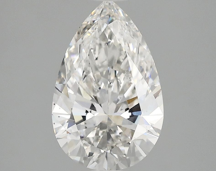 1.95 Carat Pear Shaped Ideal Cut VVS2 IGI Certified Lab Grown Diamond