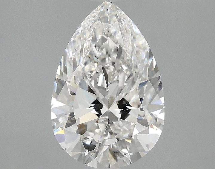 1.98 Carat Pear Shaped Excellent Cut VVS2 IGI Certified Lab Grown Diamond